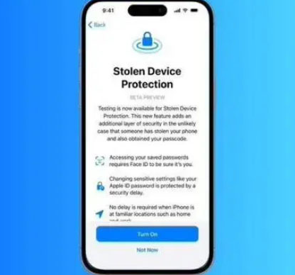 曲沃苹果授权维修店分享被盗设备保护功能开启方法 